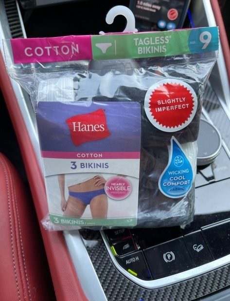 42465 - Hanes Women's  3pack Tagless Bikini Underwear USA